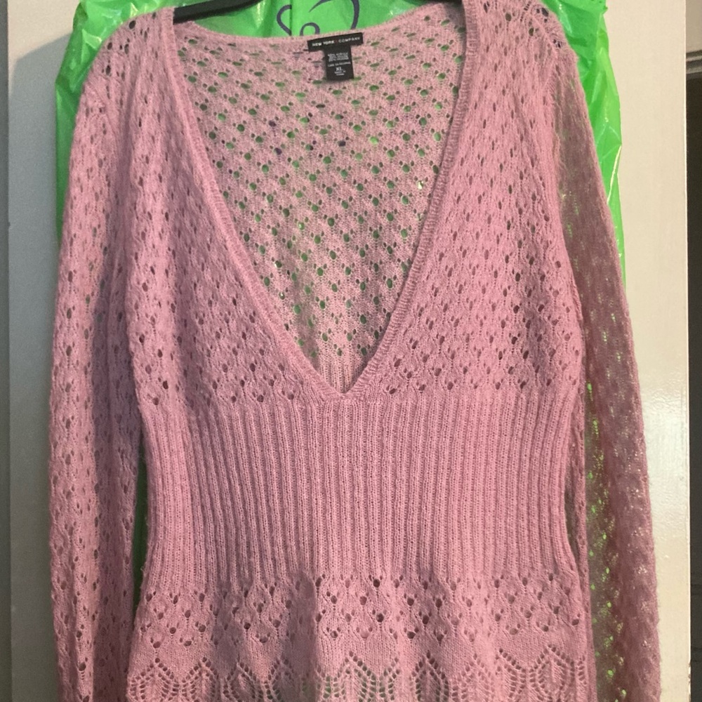 Soft pull over sweater